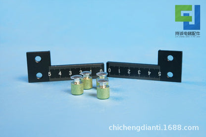 Holding Cheng elevator special guide ruler high precision guide rail positioning ruler stainless steel magnet track gauge