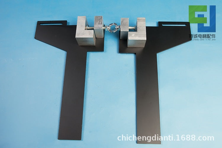 Holding Cheng elevator special guide ruler high precision guide rail positioning ruler stainless steel magnet track gauge