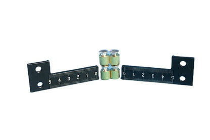 Holding Cheng elevator special guide ruler high precision guide rail positioning ruler stainless steel magnet track gauge