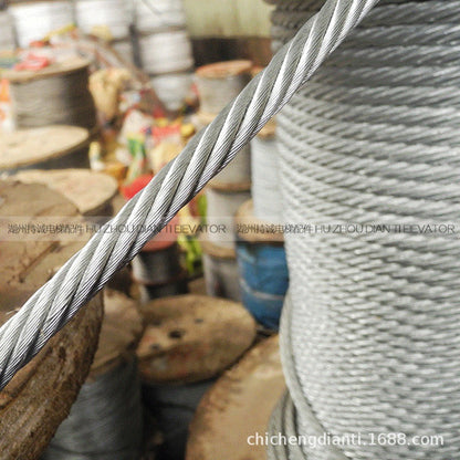 Elevator host traction machine speed limiter floor door device special steel wire rope 3 6 8 10 12 13 16mm