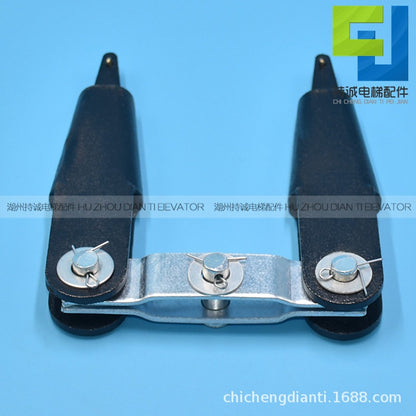 Elevator speed limiter wire rope connection rope head combination tensioning device steel belt clamp rope head rod 6 8mm accessories
