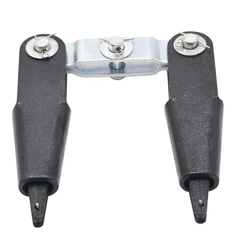 Elevator speed limiter wire rope connection rope head combination tensioning device steel belt clamp rope head rod 6 8mm accessories