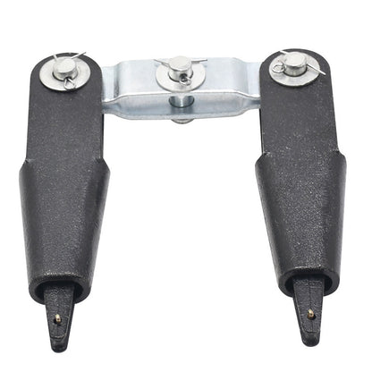 Elevator speed limiter wire rope connection rope head combination tensioning device steel belt clamp rope head rod 6 8mm accessories