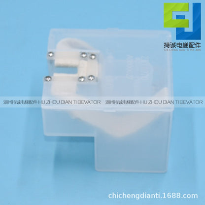 Applicable to Kone elevator transparent small square oil cup oil pot ZK11070 A0800027 guide rail oil receiving box accessories