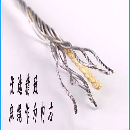 Elevator Special Steel Wire Rope 6mm 8mm 10mm 12mm 13mm Steel Wire Rope Main Unit Traction Machine Speed Limiter Elevator Accessories