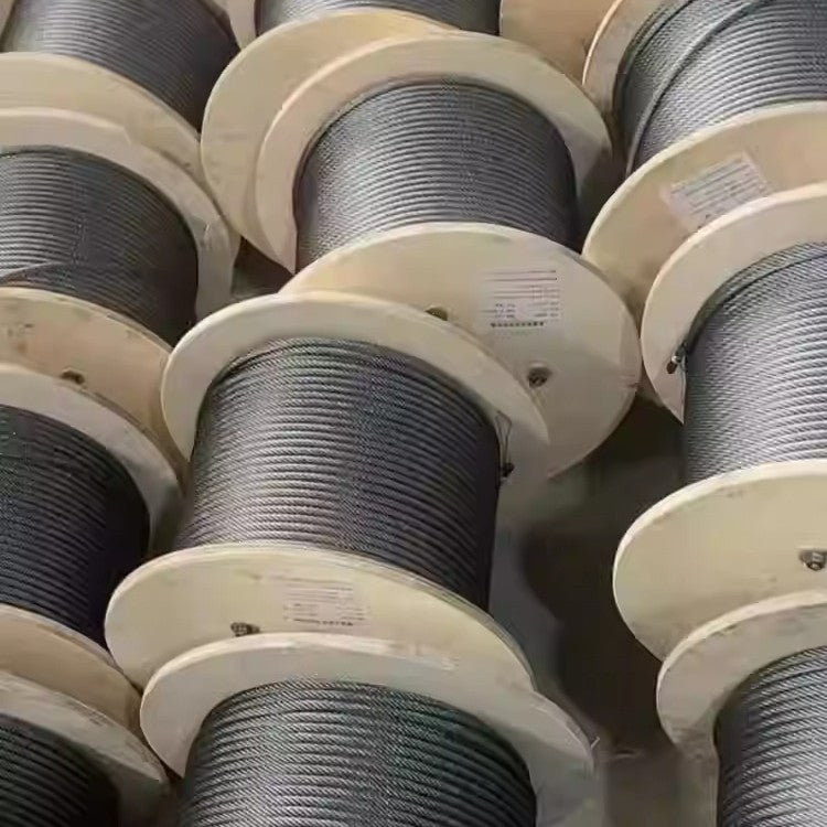 Elevator Special Steel Wire Rope 6mm 8mm 10mm 12mm 13mm Steel Wire Rope Main Unit Traction Machine Speed Limiter Elevator Accessories