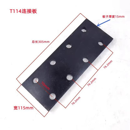Elevator Guide Rail Connecting Plate/Secondary Rail Hollow Rail T75/75/70/89/127/114 Guide Plate Tk5A Lift