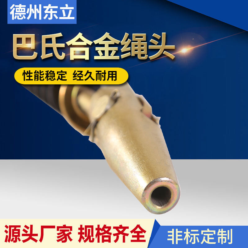 Elevator Rope End Assembly, Steel Wire Rope Cone Set, Clamp Accessories, Stainless Steel Lift Passenger Elevator for Home Use
