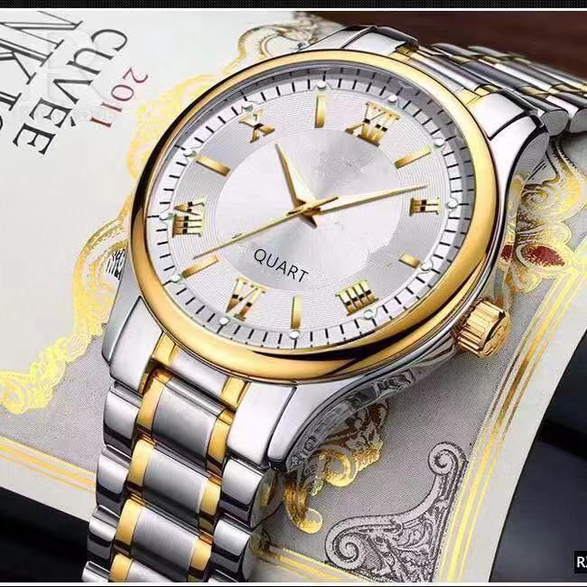 Counter Automatic Movement Watch Men's Calendar Luminous Waterproof Ultra-thin Non-mechanical Watch Steel Domestic Watch Men