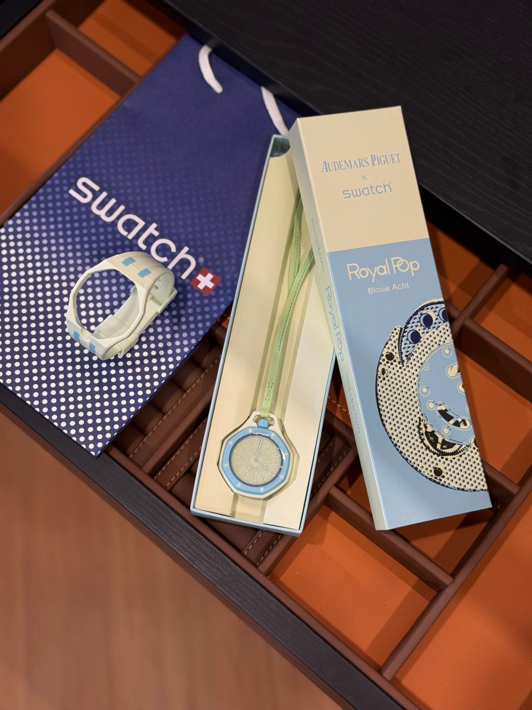 Swatch x AP Royal Pop