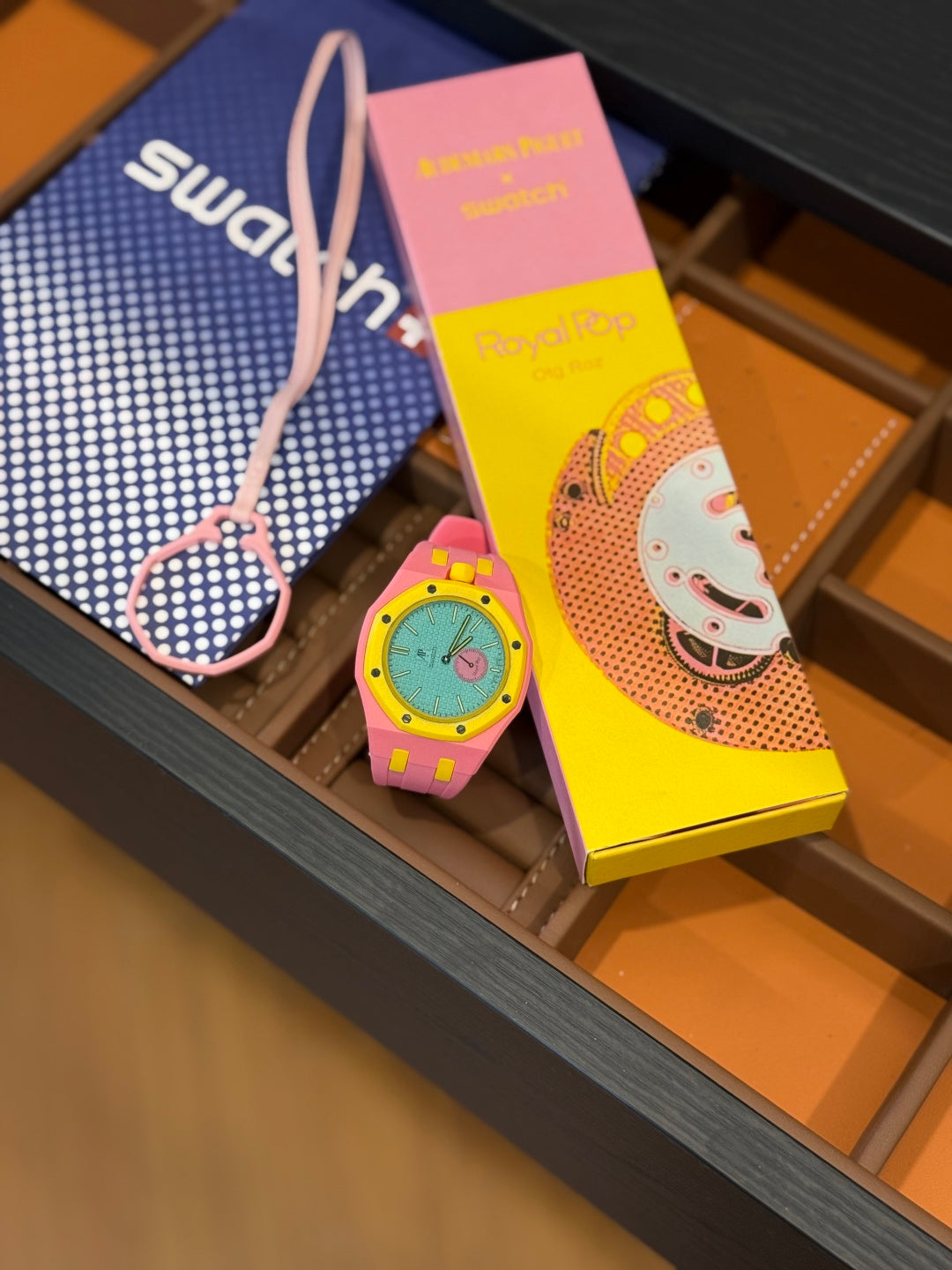 Swatch x AP Royal Pop
