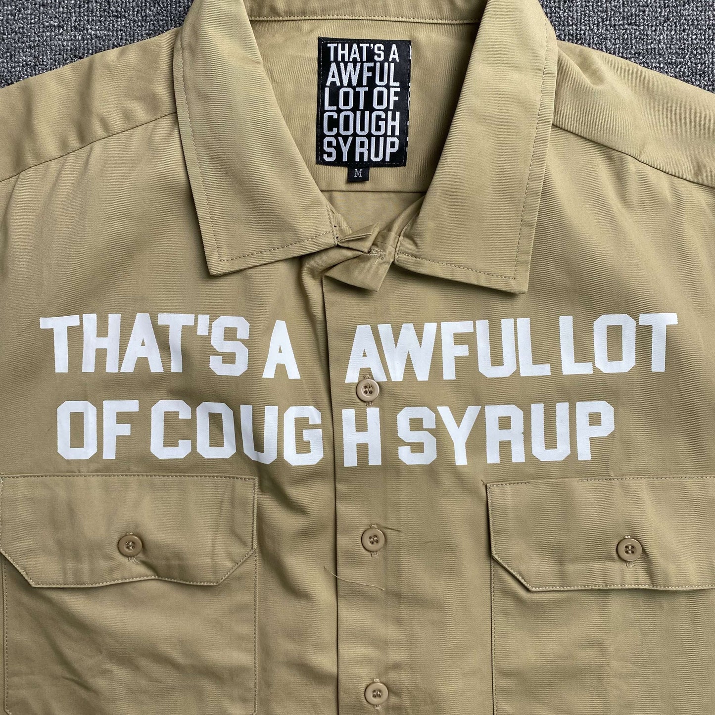 That's A Awful Lot of Cough Syrup