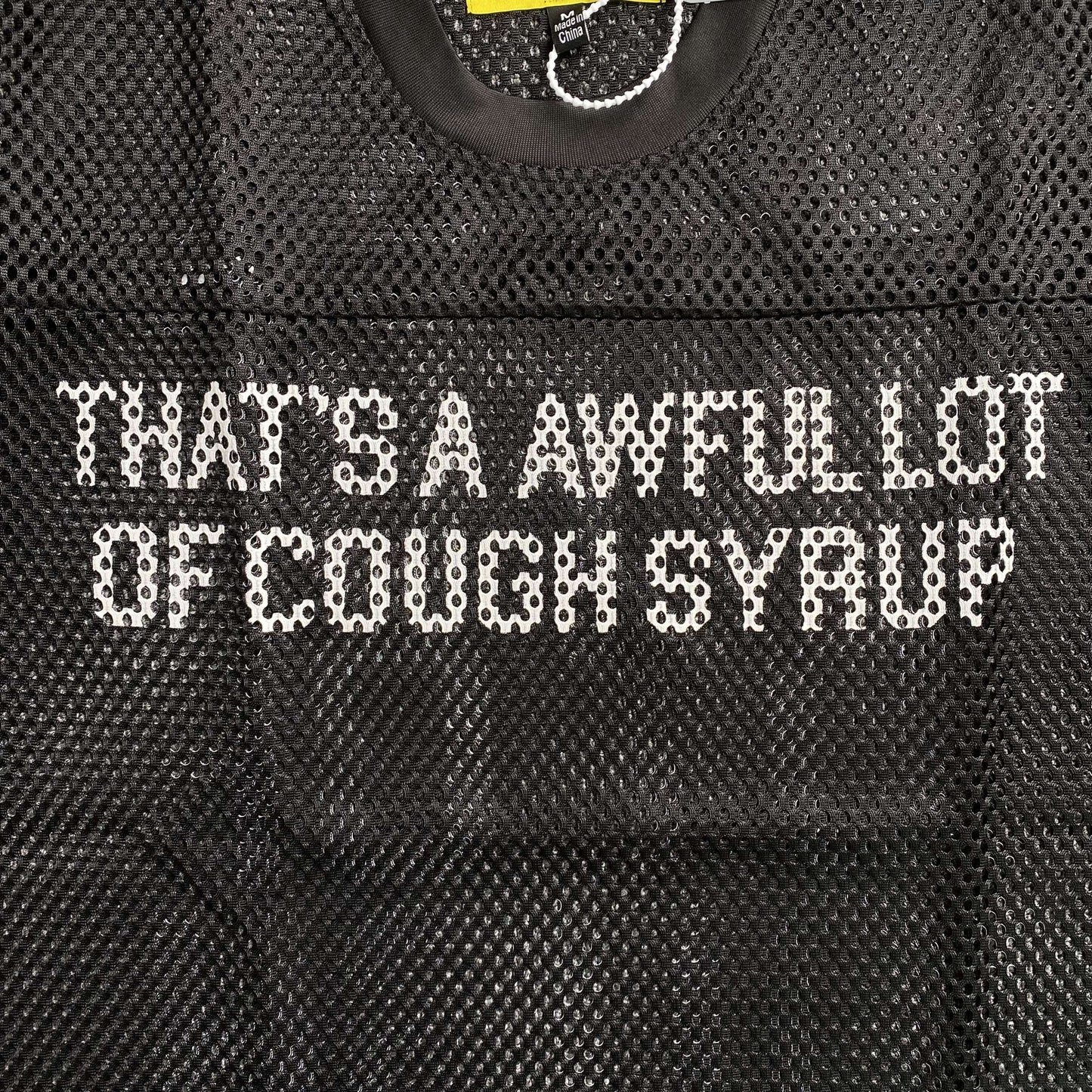That's A Awful Lot of Cough Syrup