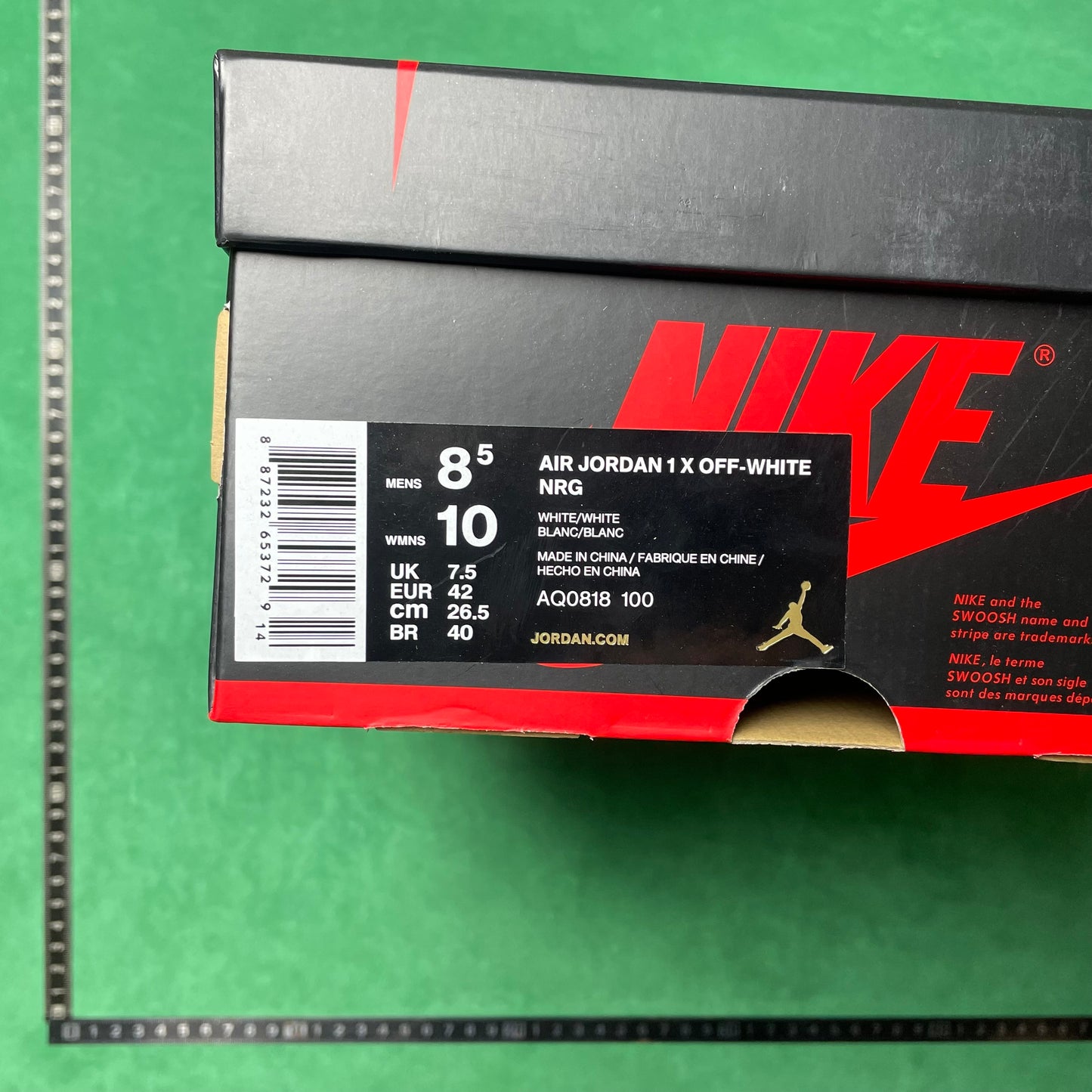 Air Jordan 1 X Off -White NRG
