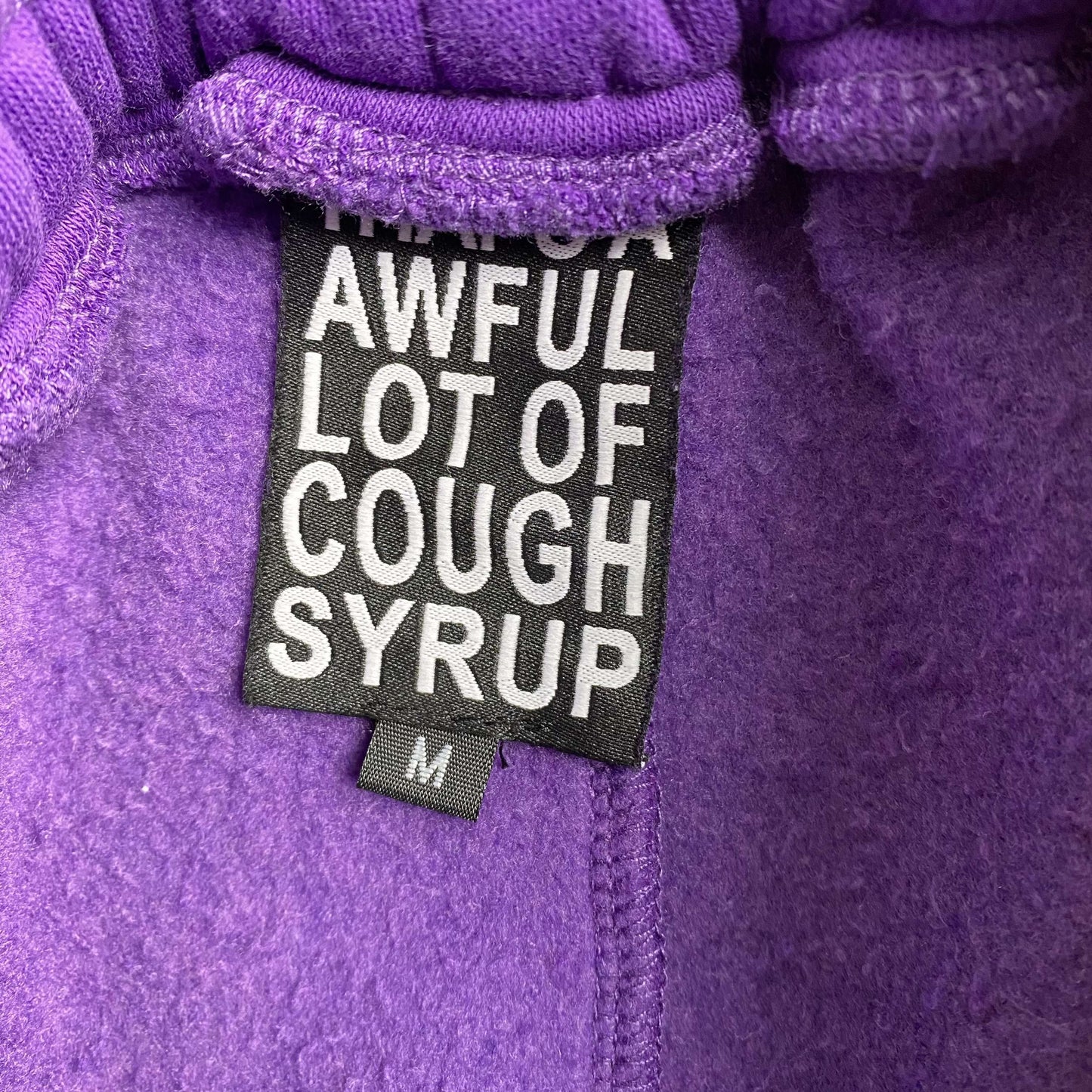 That's A Awful Lot of Cough Syrup