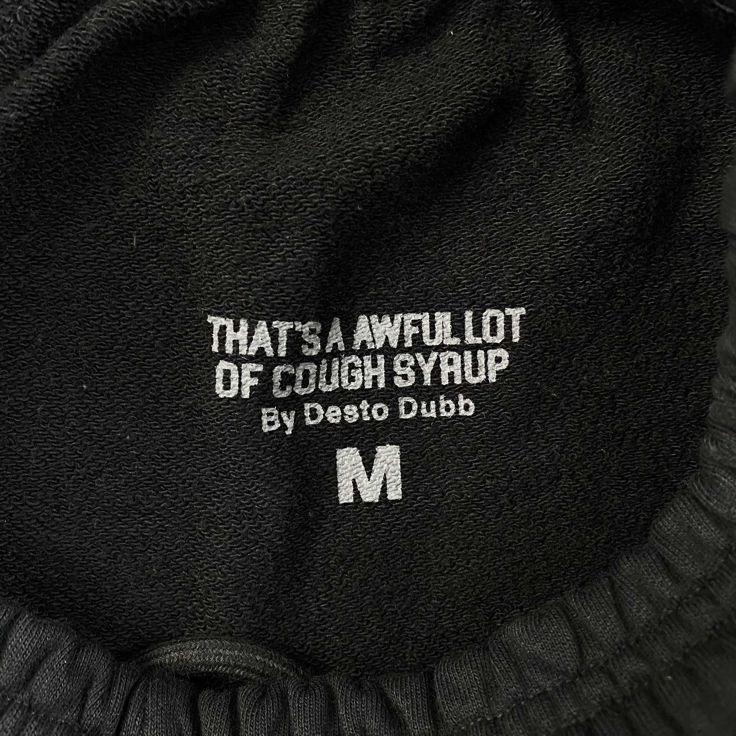 That's A Awful Lot of Cough Syrup