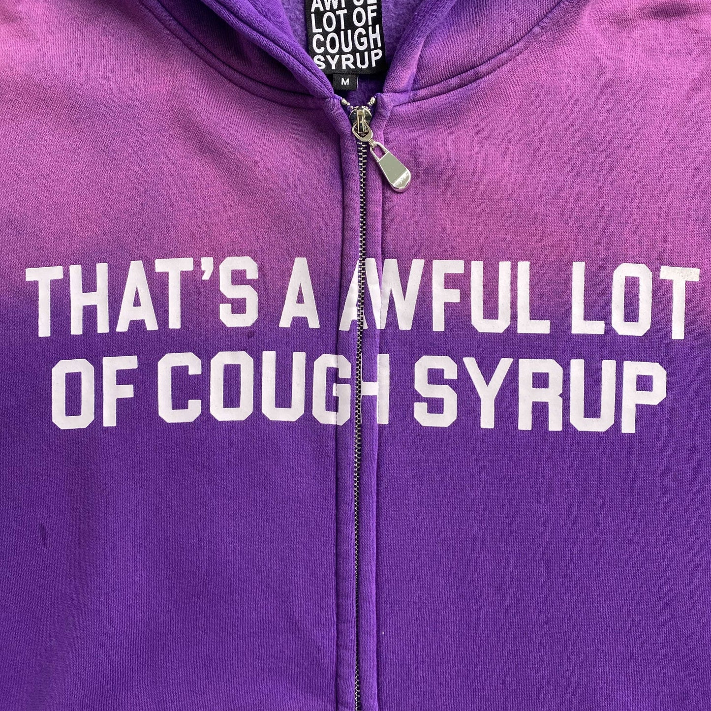 That's A Awful Lot of Cough Syrup