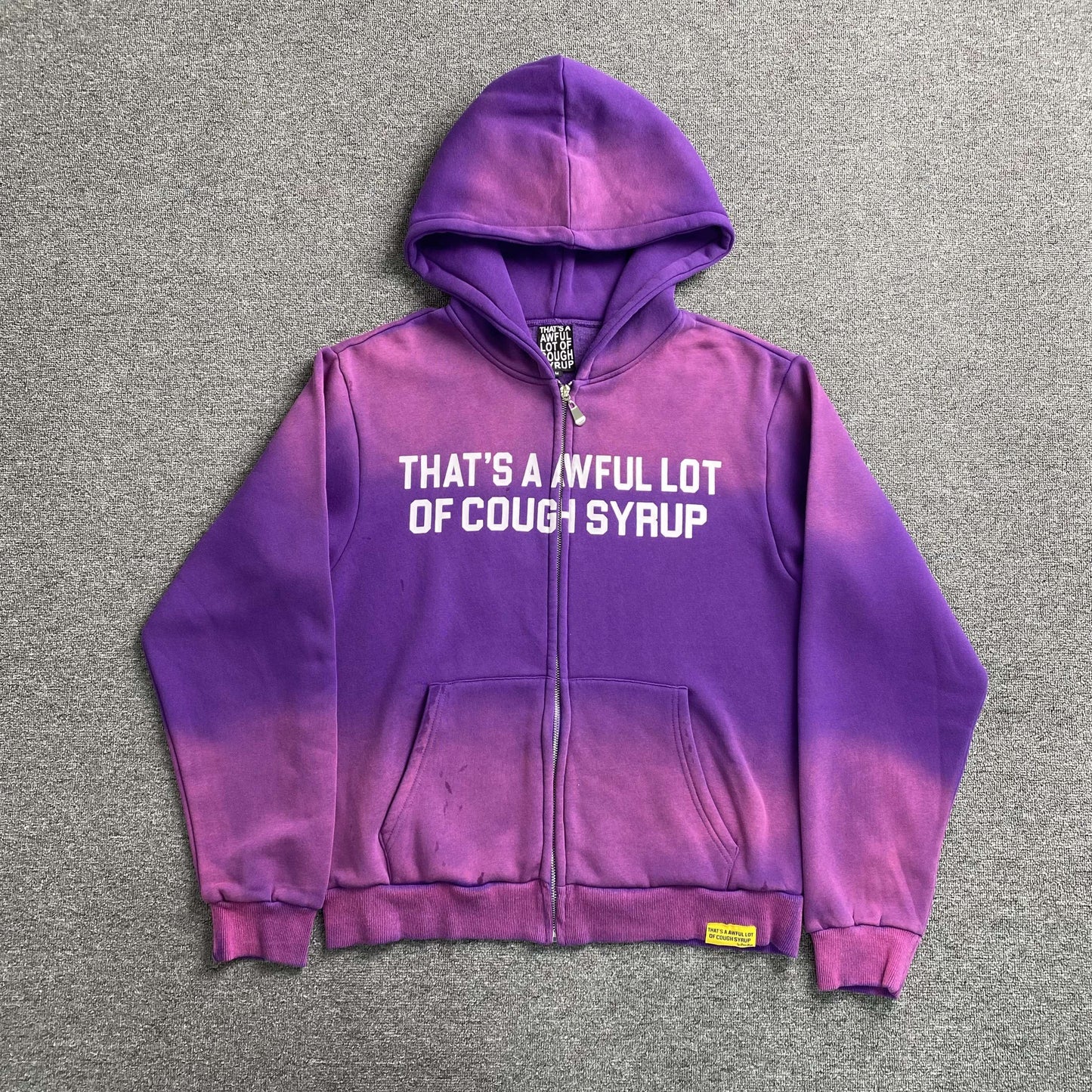 That's A Awful Lot of Cough Syrup