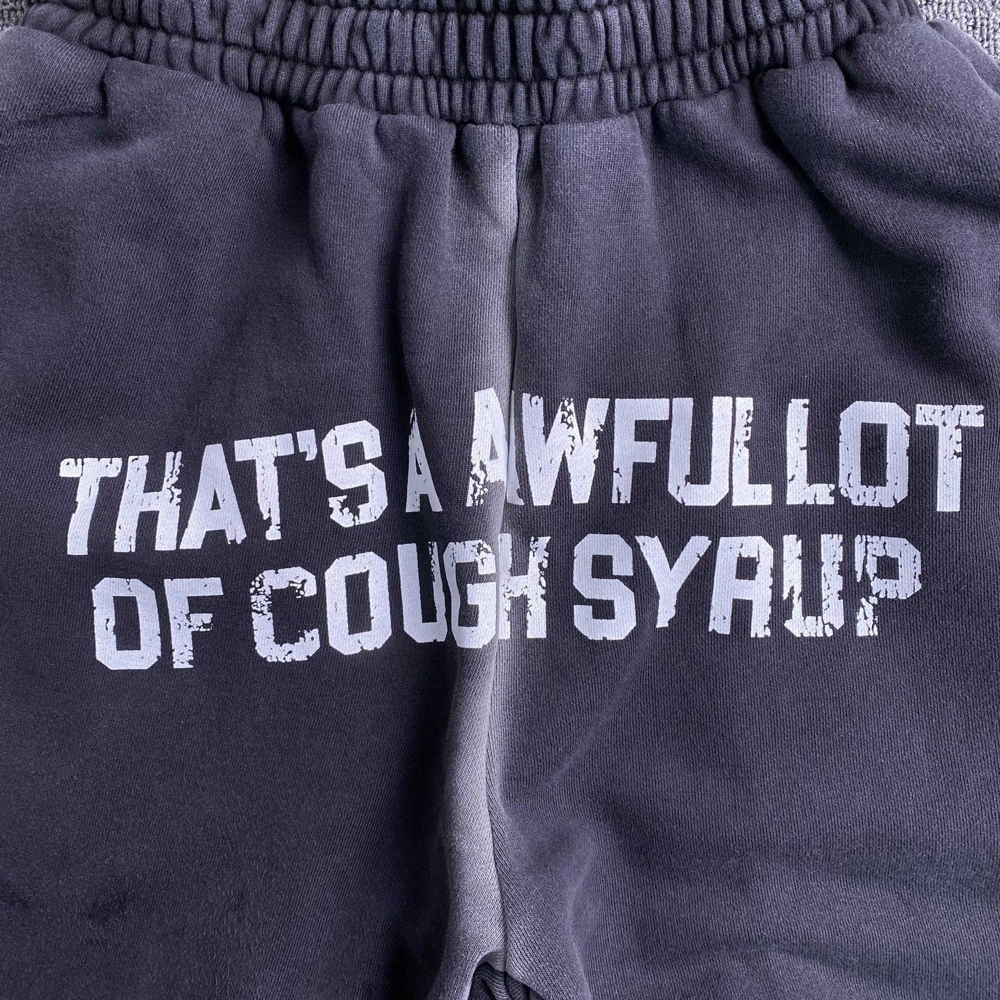 That's A Awful Lot of Cough Syrup