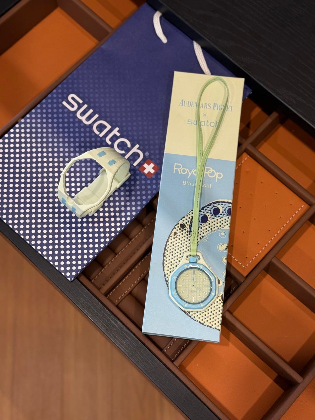 Swatch x AP Royal Pop