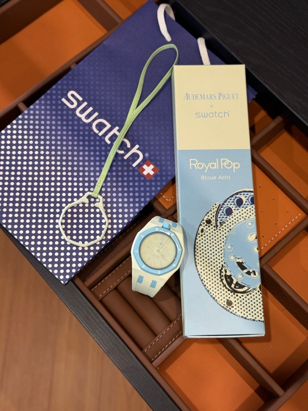 Swatch x AP Royal Pop