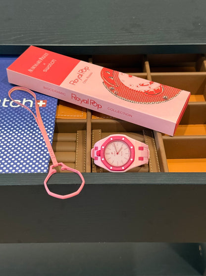 Swatch x AP Royal Pop
