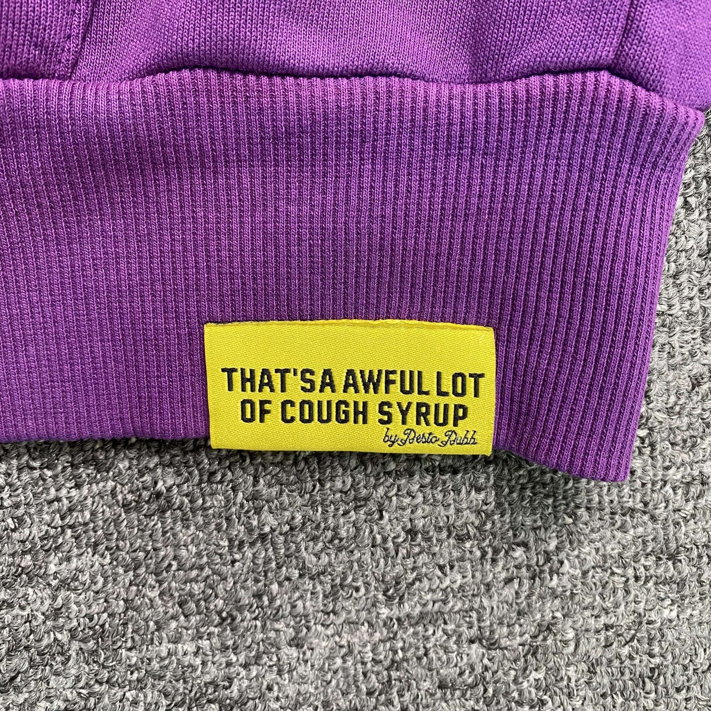 That's A Awful Lot of Cough Syrup