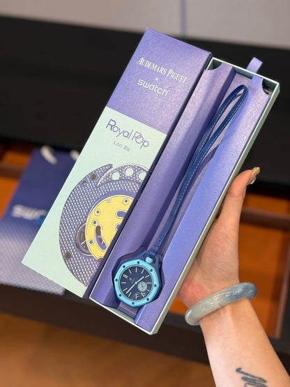 Swatch x AP Royal Pop