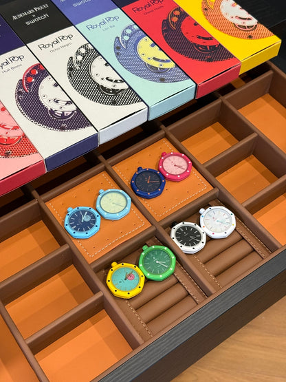 Swatch x AP Royal Pop