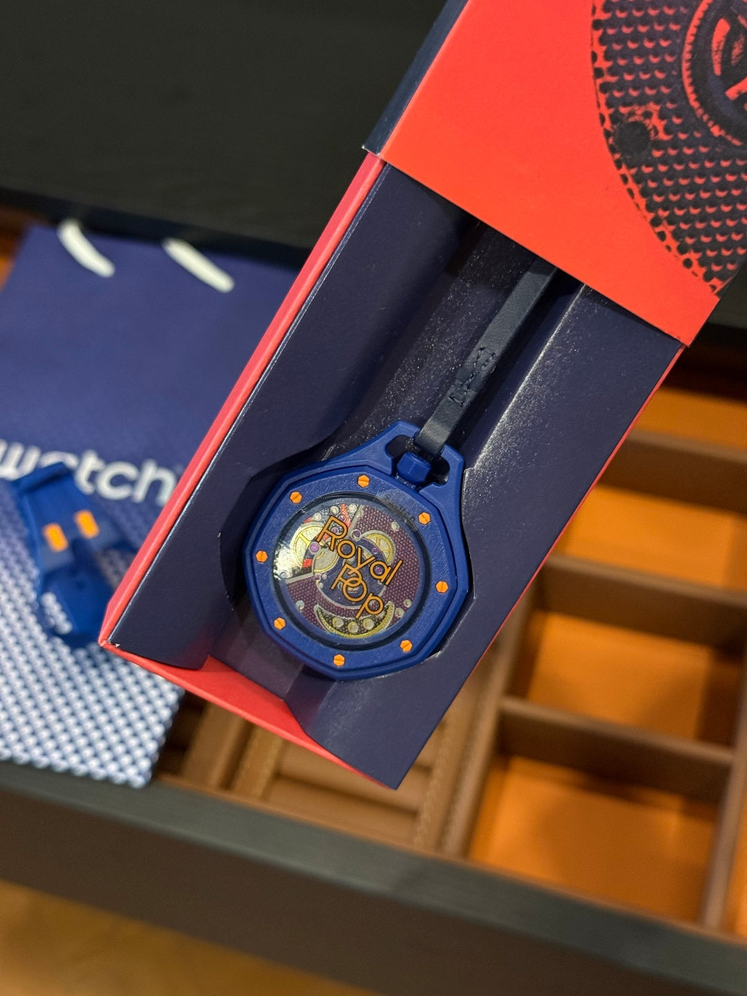 Swatch x AP Royal Pop