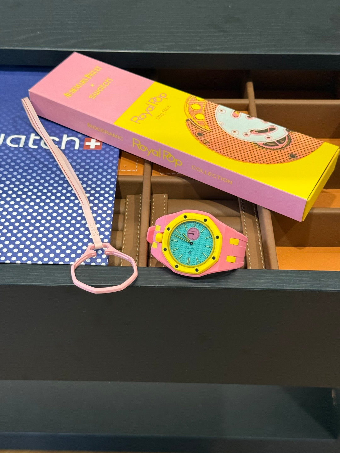 Swatch x AP Royal Pop