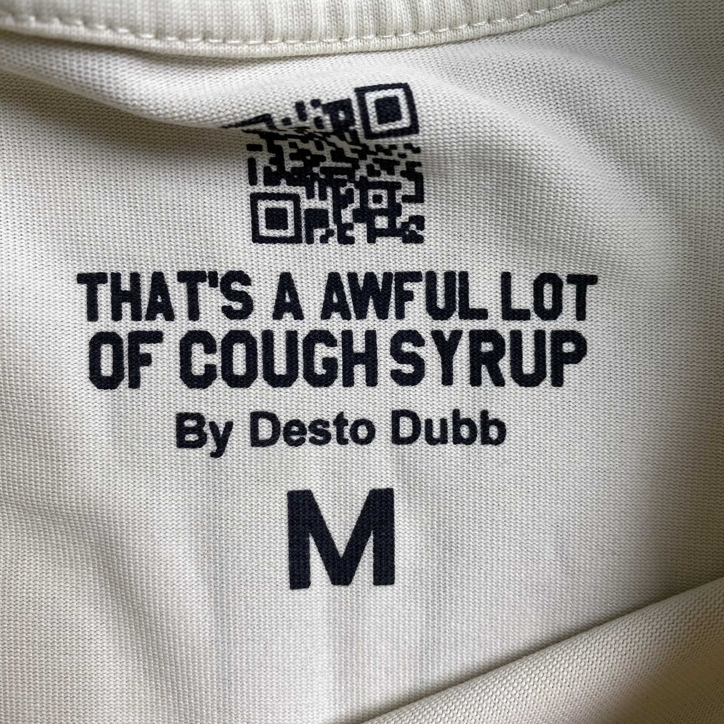 That's A Awful Lot of Cough Syrup