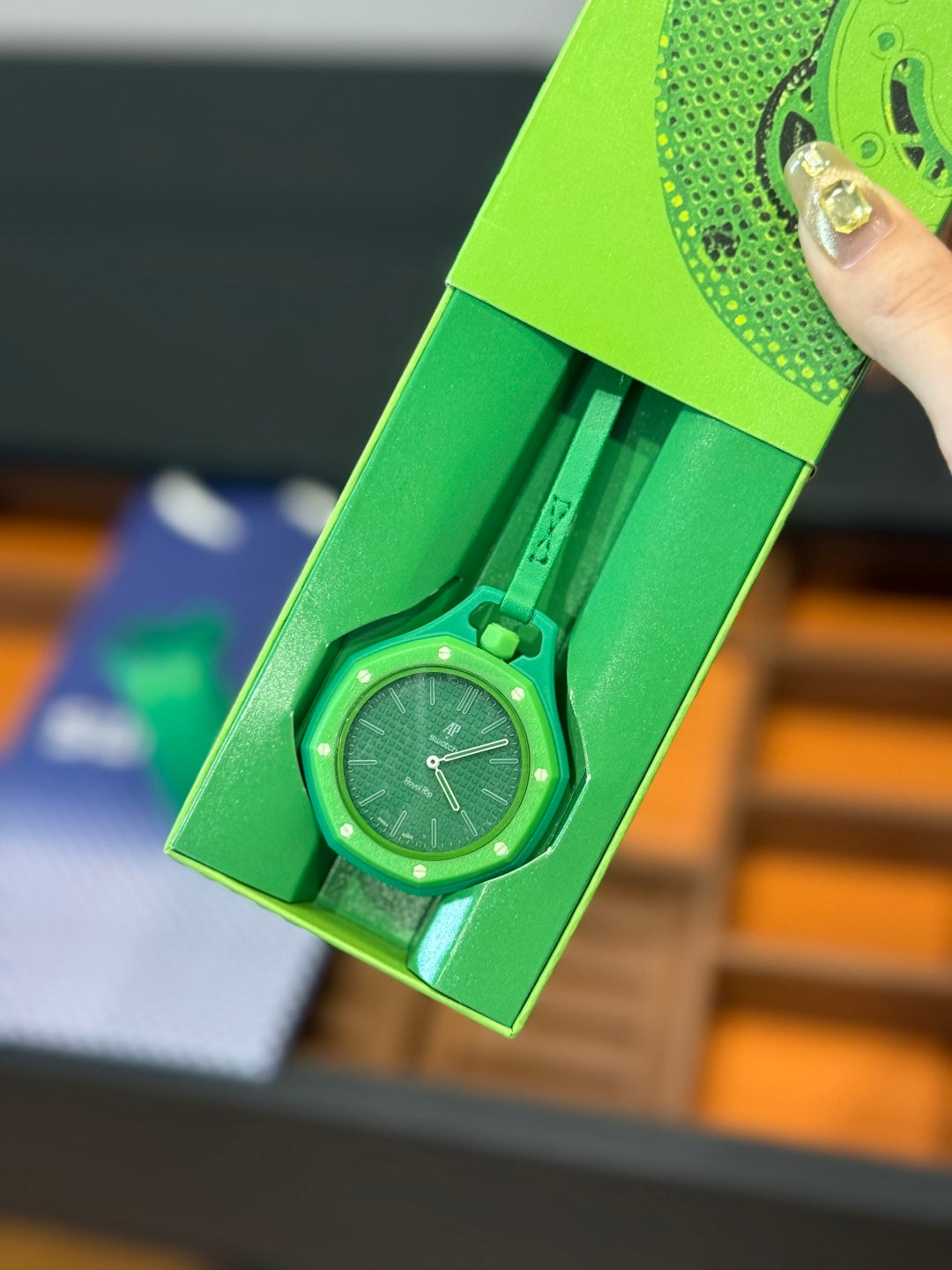 Swatch x AP Royal Pop