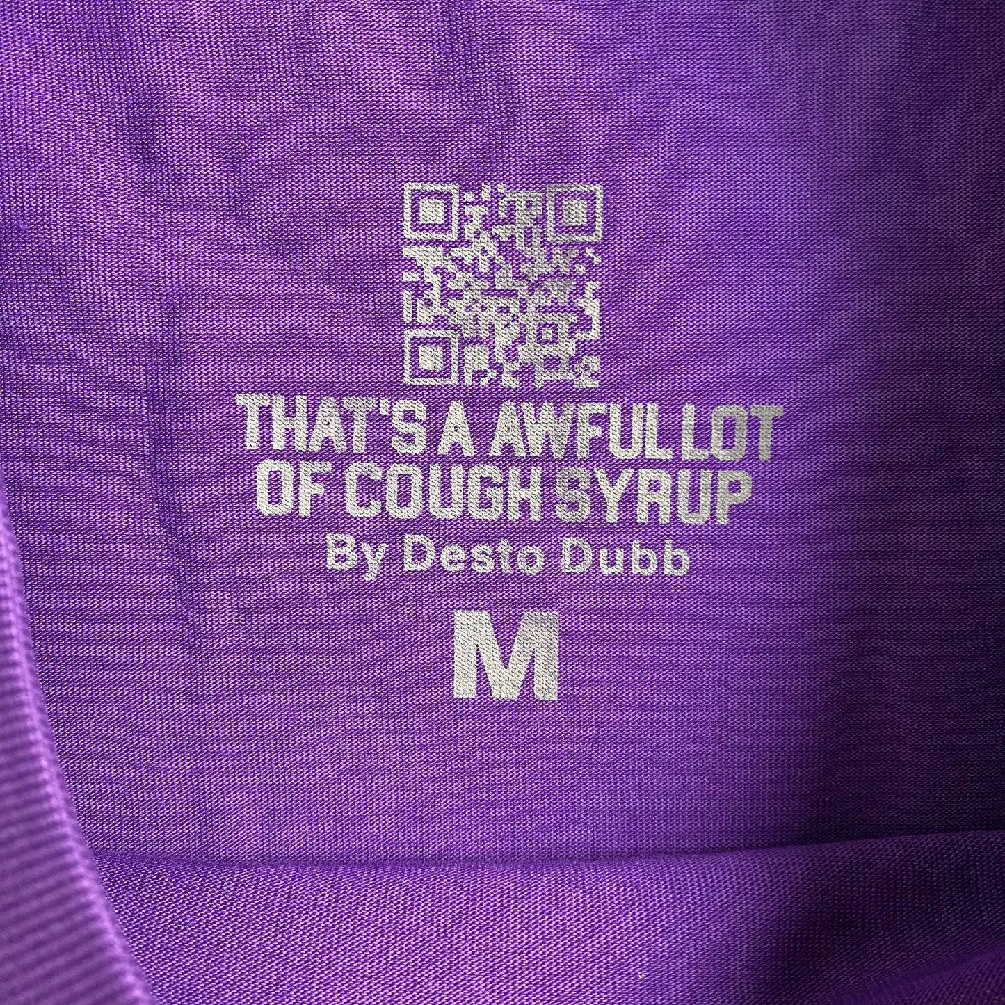 That's A Awful Lot of Cough Syrup