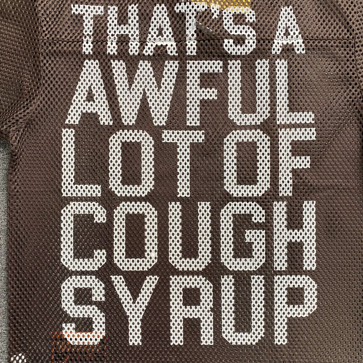 That's A Awful Lot of Cough Syrup