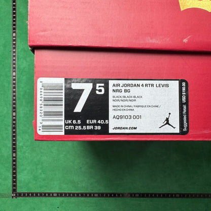 Air Jordan 4 Levi’s RTR NRG BG