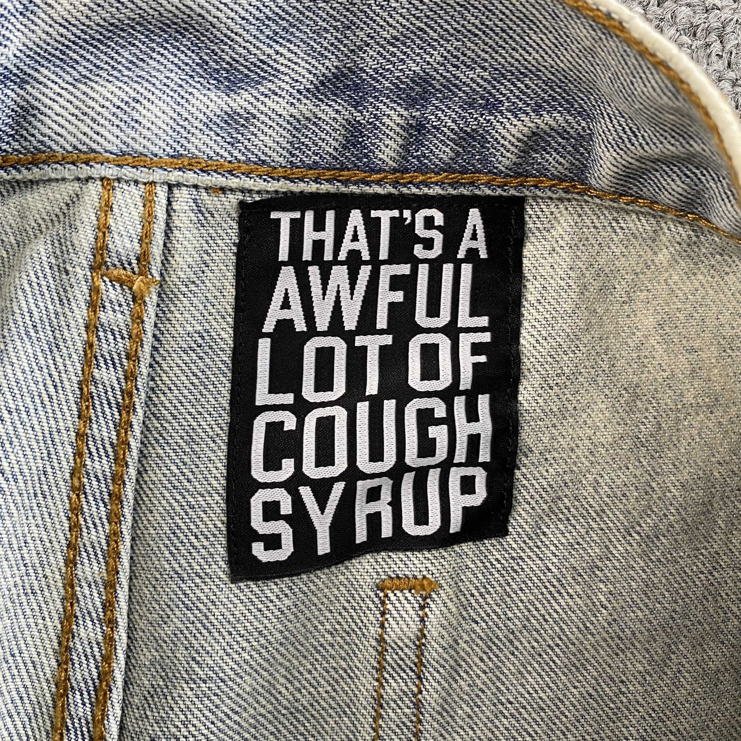 That's A Awful Lot of Cough Syrup