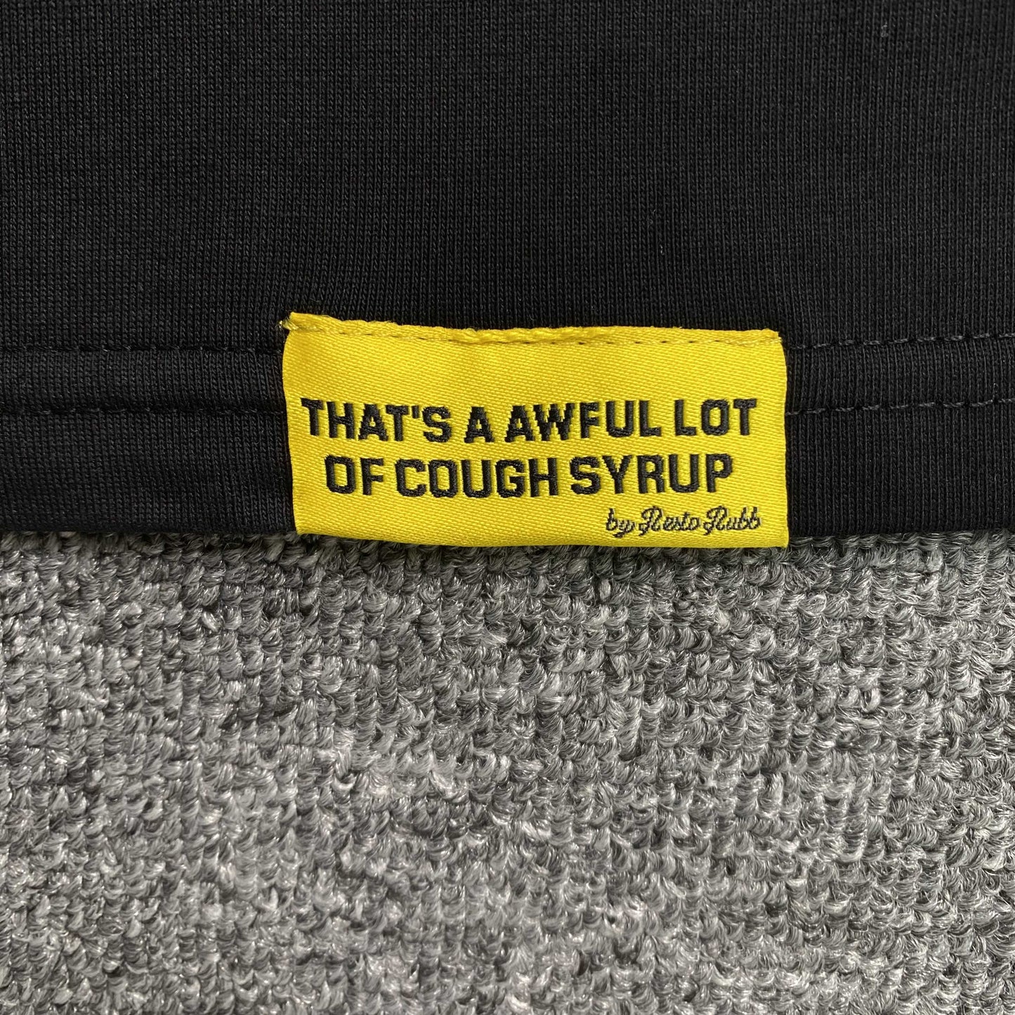 That's A Awful Lot of Cough Syrup