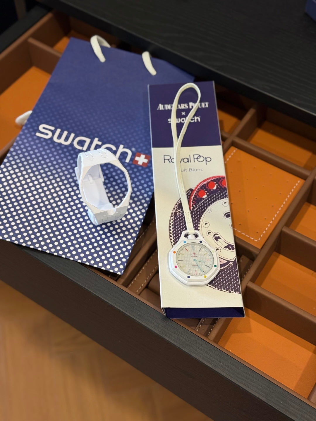 Swatch x AP Royal Pop