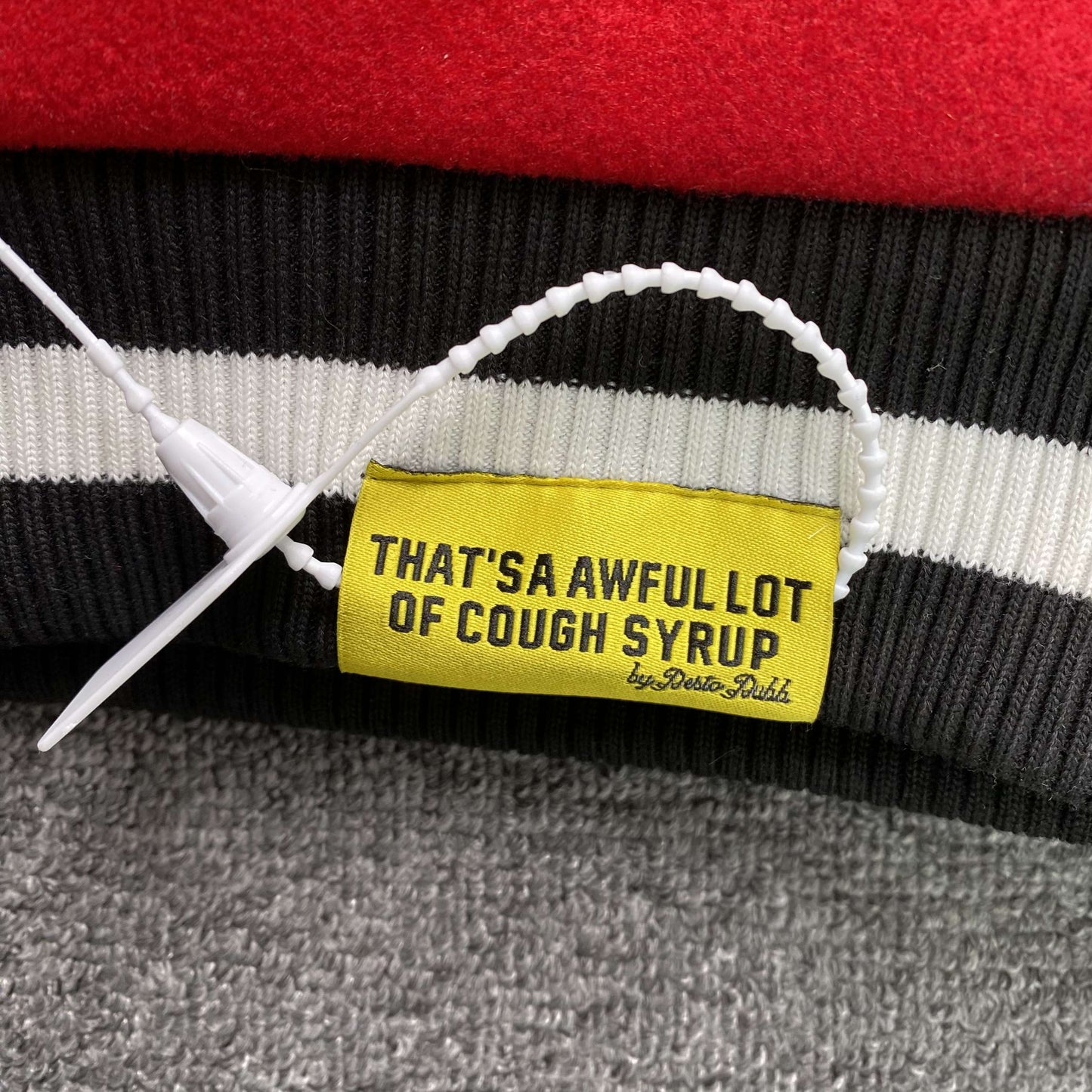 That's A Awful Lot of Cough Syrup