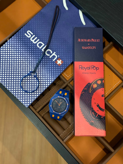 Swatch x AP Royal Pop