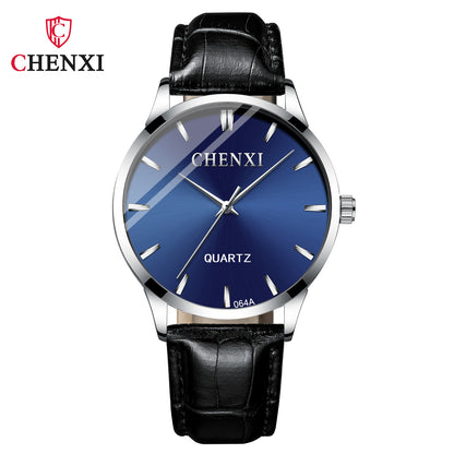 Dawn Men's Simple Business Watch Shake Voice Live Cross-border Foreign Trade Factory Wholesale Steel Belt Luminous Quartz Watch