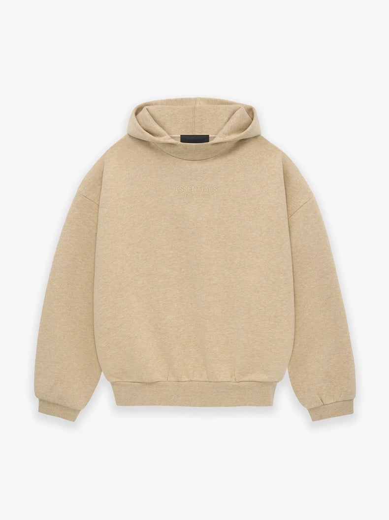 ESSENTIALS FOG Children's Cotton Blended Knitted Hoodie Autumn and Winter fleece-lined Casual Children's Clothing