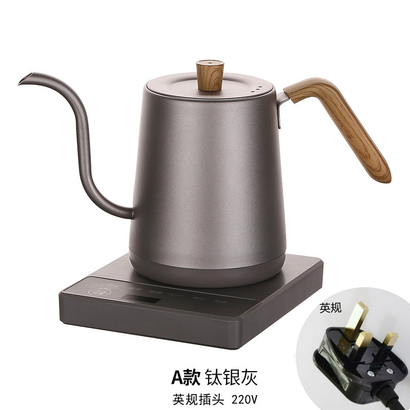 Carefully Selected Electric Kettle for Home Use, Suitable for Making Tea, with a Long Spout, Temperature Control, Hand-Pour Kettle, Integrated Insulation, Constant Temperature Electric Kettle