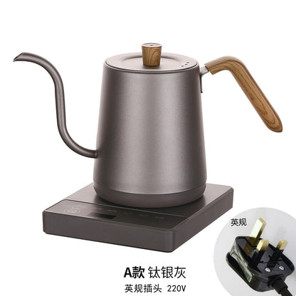 Carefully Selected Electric Kettle for Home Use, Suitable for Making Tea, with a Long Spout, Temperature Control, Hand-Pour Kettle, Integrated Insulation, Constant Temperature Electric Kettle