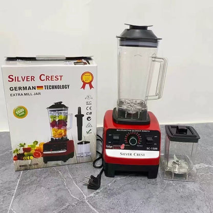 4Lblender Cross-Border North American Stainless Steel Food Processor Large Capacity Blender Juicer Mixer Meat Grinder