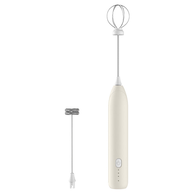 Cross-Border Electric Eggbeater Hand-Held Kitchen Baking Cream Frother Household Mini Milk Coffee Blender