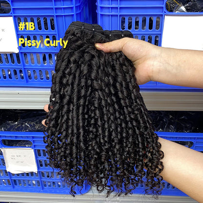 10A Human Hair Hair Curtain Double Drawn Humanhair Bundle Bone Straight Hair Spot Manufacturer Wholesale