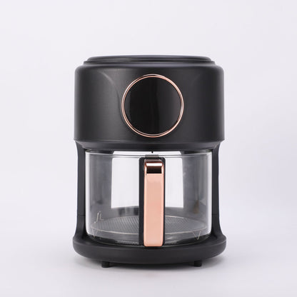 Cross-Border Platform Specializes in Amazon's Best-Selling Household Color Screen Visual 6L Multi-Functional Glass Air Fryer 22
