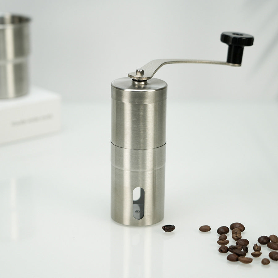 Source Factory Direct Supply Amazon Stainless Steel Hand-Cranked Coffee Grinder in Stock